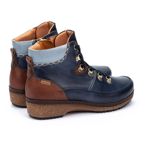 Pikolinos Granada W0W-8676C1 Ankle Boot (Women) - Blue Boots - Casual - Low - The Heel Shoe Fitters