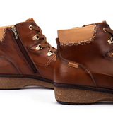Pikolinos Granada W0W-8676C1 Lace Up Wedge Boot (Women) - Cuero