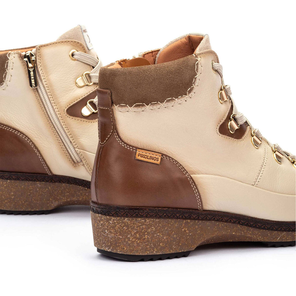 Pikolinos Granada W0W-8676C2 Ankle Boot (Women) - Marfil Boots - Casual - Low - The Heel Shoe Fitters