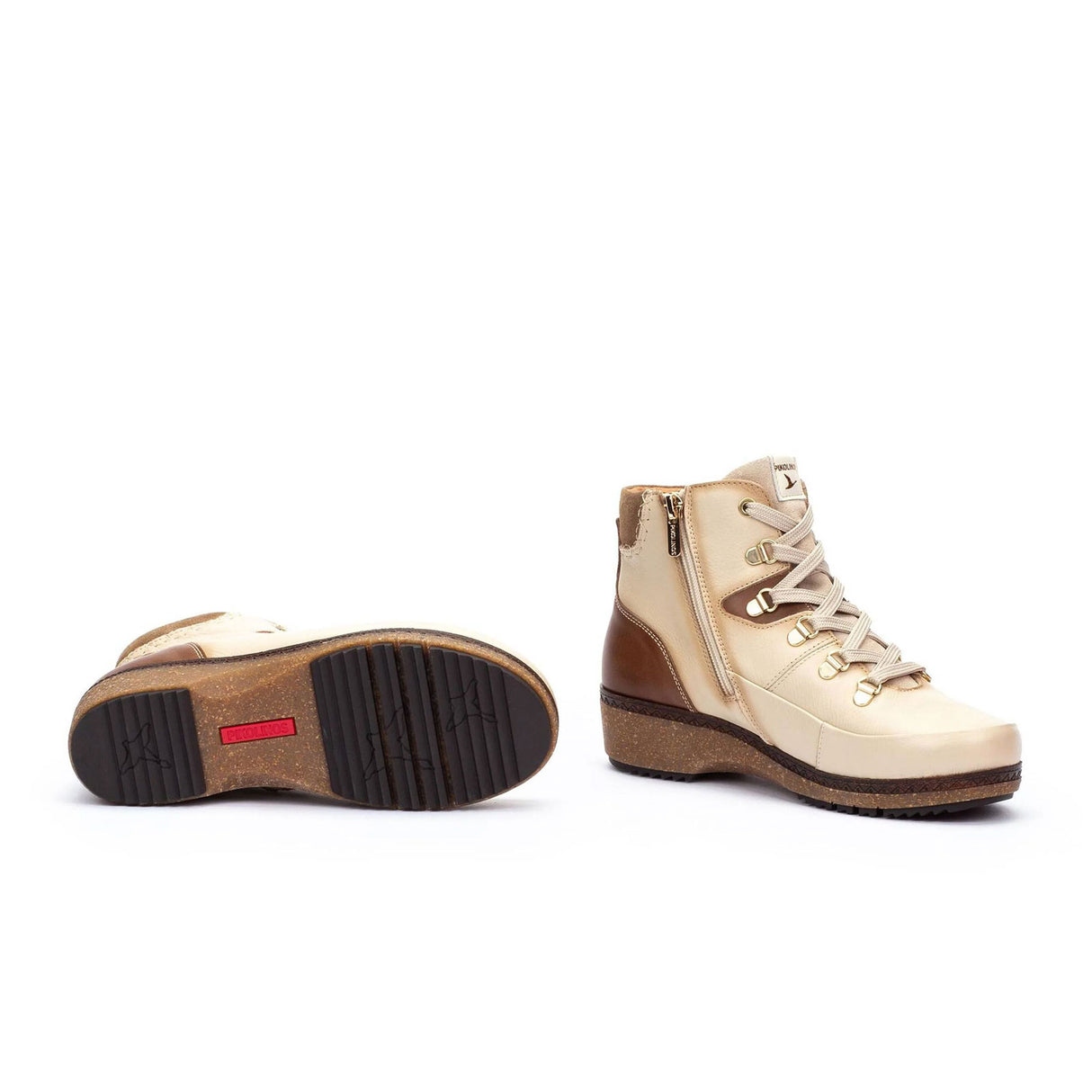 Pikolinos Granada W0W-8676C2 Ankle Boot (Women) - Marfil Boots - Casual - Low - The Heel Shoe Fitters