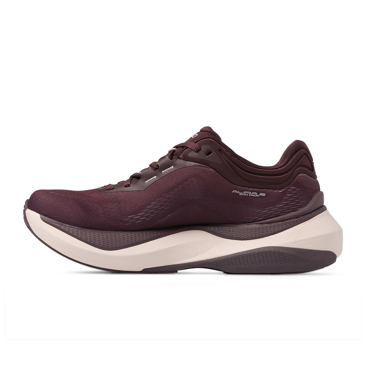 Topo Aura 2 Running Shoe (Women) - Maroon/Pink