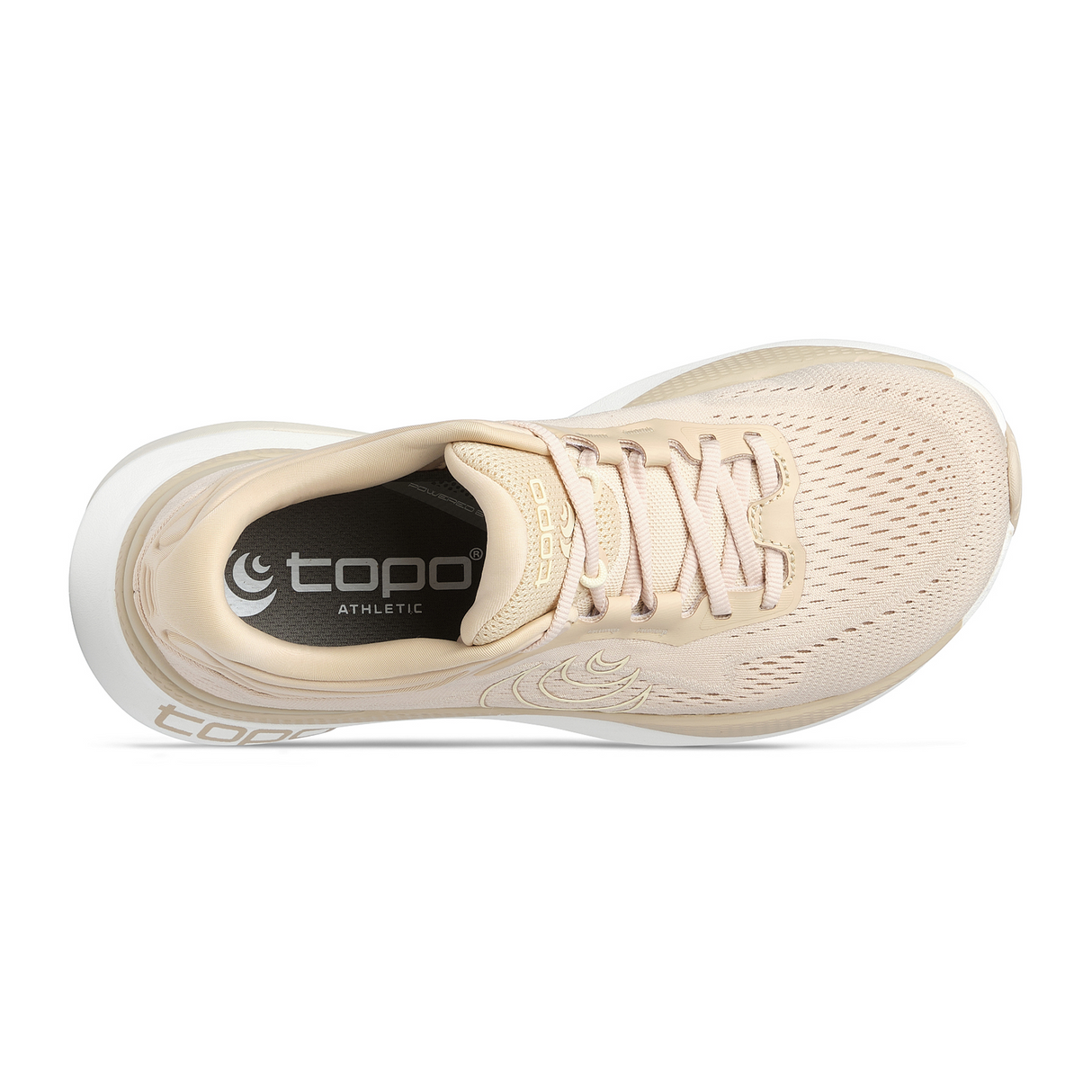 Topo Aura 2 Running Shoe (Women) - Tan/White