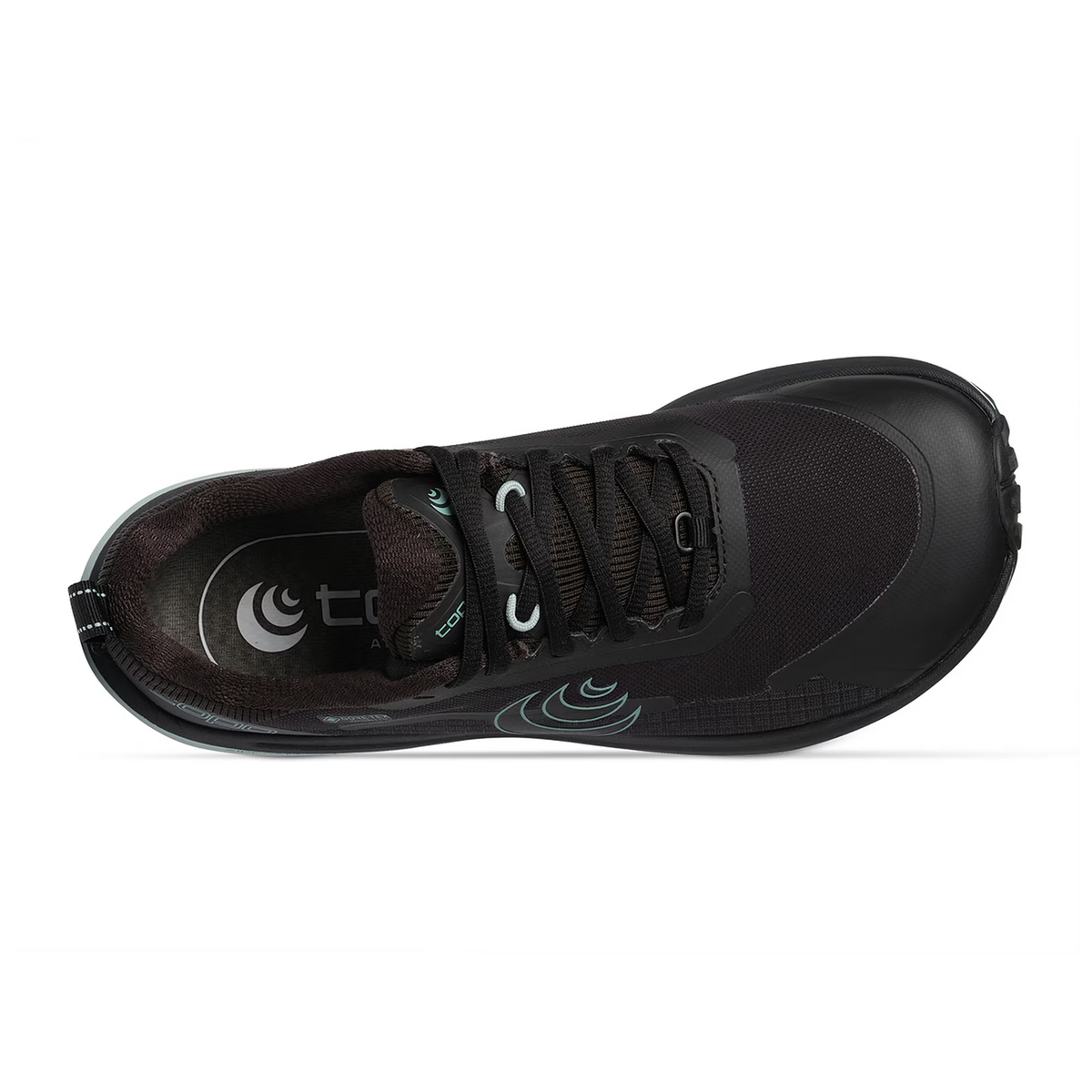 Topo Terraventure 5 GTX Waterproof Running Shoe (Women) - Black/Mint Athletic - Running - Trail - The Heel Shoe Fitters