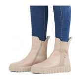 Rieker R-Evolution W1062-62 Ankle Boot (Women) - Beige Boots - Fashion - Mid Boot - The Heel Shoe Fitters