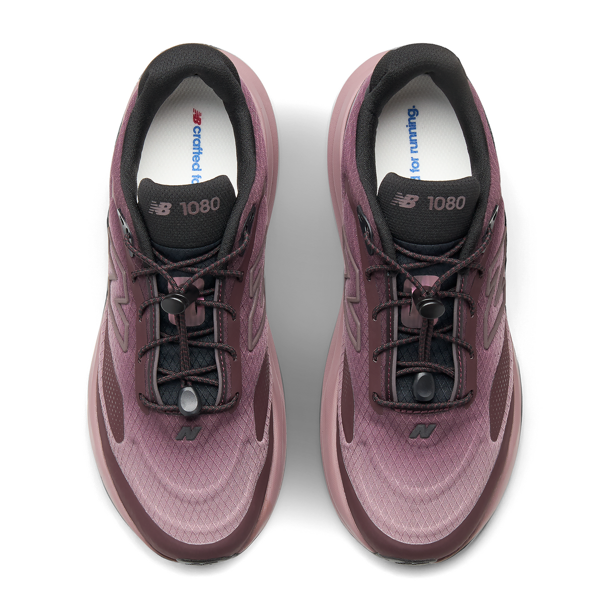 New Balance 1080 v15 Running Shoe (Women) - Cherry Leather