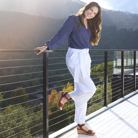 Samuel Hubbard Portola Two Strap Wedge Sandal (Women) Sandal - Heel/Wedge - The Heel Shoe Fitters