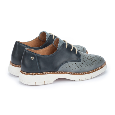 Pikolinos Henares W1A-4816C1 Oxford (Women) - Denim Leather Dress-Casual - Oxfords - The Heel Shoe Fitters