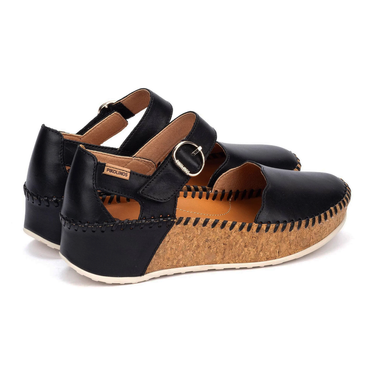 Pikolinos Marina W1C-0893 Wedge Sandal (Women) - Black