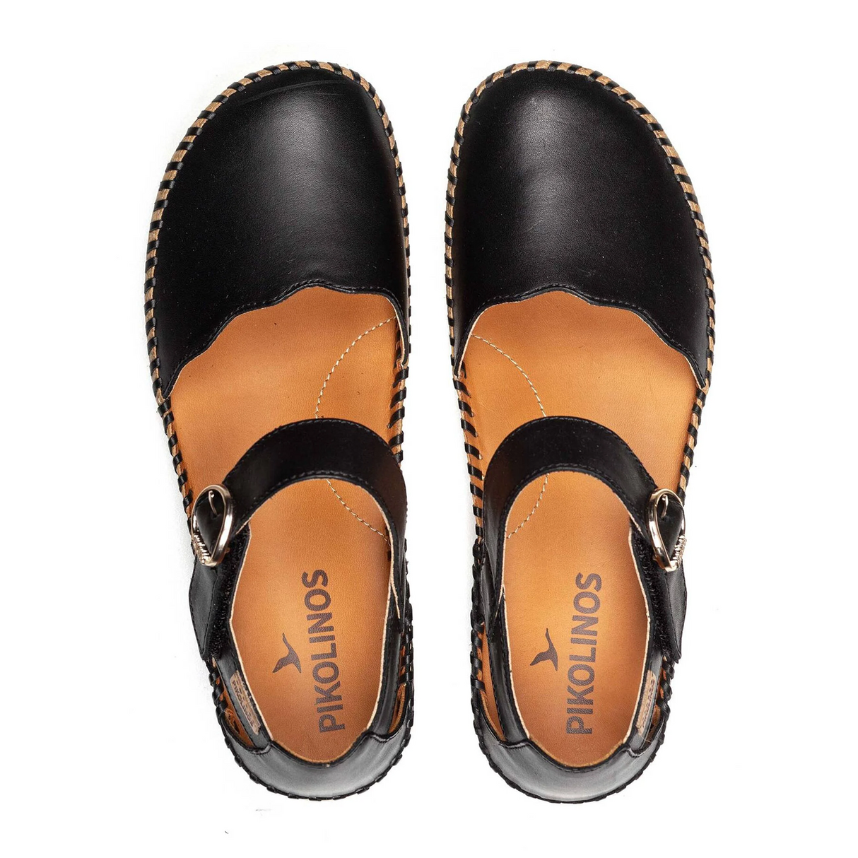 Pikolinos Marina W1C-0893 Wedge Sandal (Women) - Black