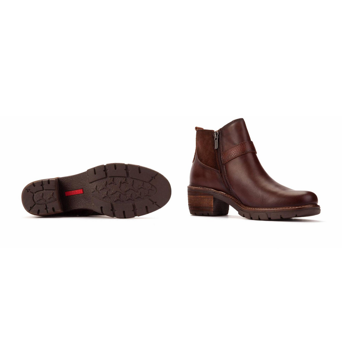 Pikolinos San Sebastia W1T-8895C1 Heeled Boot (Women) - Olmo Boots - Casual - Low - The Heel Shoe Fitters