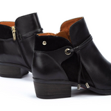 Pikolinos Daroca W1U-8505 Ankle Boot (Women) - Black Leather