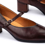 Pikolinos Calafat W1Z-5656C1 Heel (Women) - Caoba Dress-Casual - Heels - The Heel Shoe Fitters