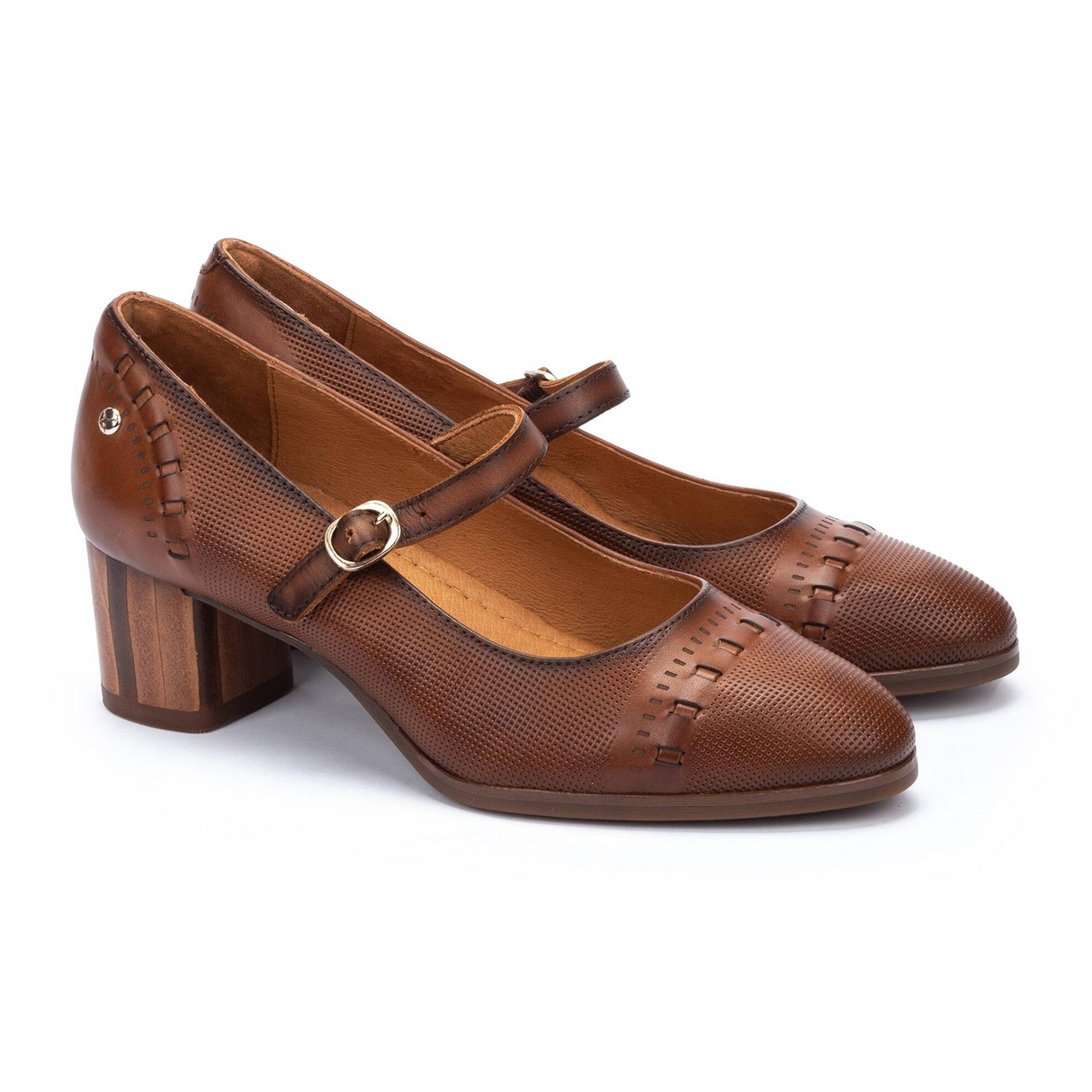 Pikolinos Calafat W1Z-5797 Heeled Mary Jane (Women) - Cuero Dress-Casual - Heels - The Heel Shoe Fitters