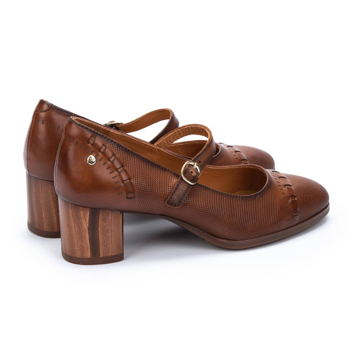 Pikolinos Calafat W1Z-5797 Heeled Mary Jane (Women) - Cuero Dress-Casual - Heels - The Heel Shoe Fitters