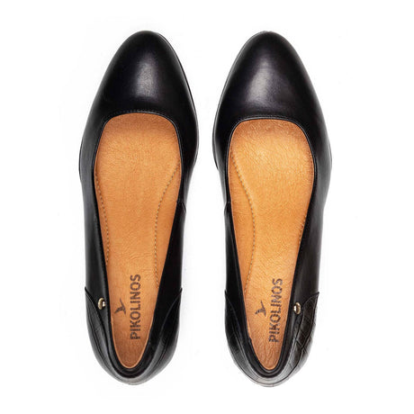 Pikolinos Calafat W1Z-5920C1 Pump (Women) - Black Dress-Casual - Heels - The Heel Shoe Fitters