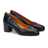 Pikolinos Calafat W1Z-5920C1 Pump (Women) - Black Dress-Casual - Heels - The Heel Shoe Fitters