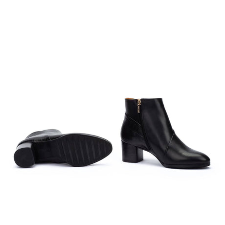 Pikolinos Calafat W1Z-8575C1 Ankle Boot (Women) - Black Boots - Casual - Low - The Heel Shoe Fitters