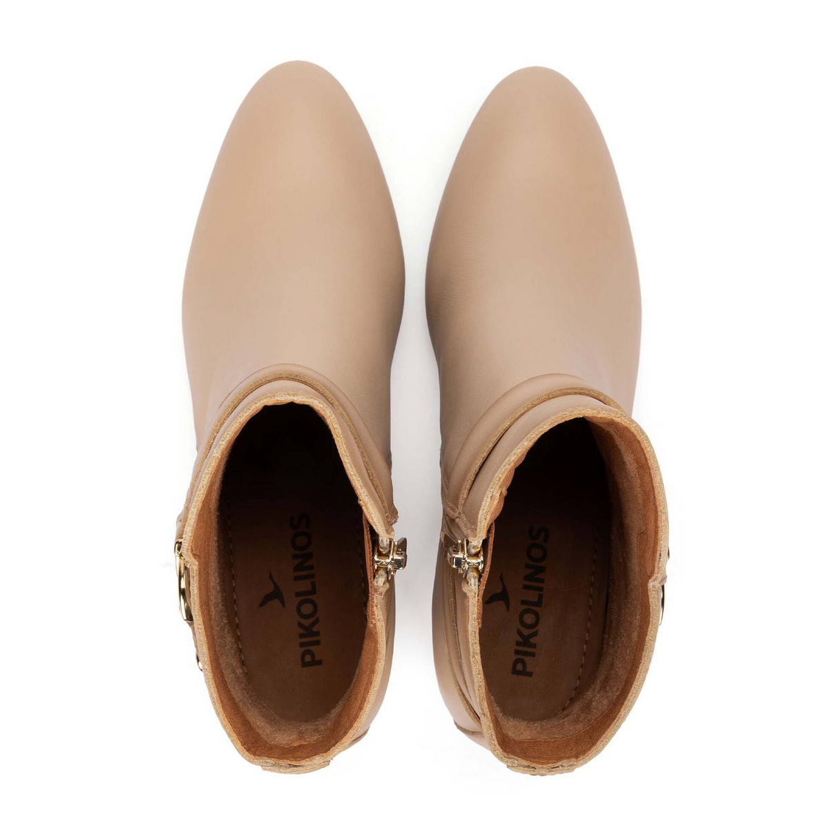 Pikolinos Calafat W1Z-8914 Heeled Boot (Women) - Stone Boots - Casual - Low - The Heel Shoe Fitters