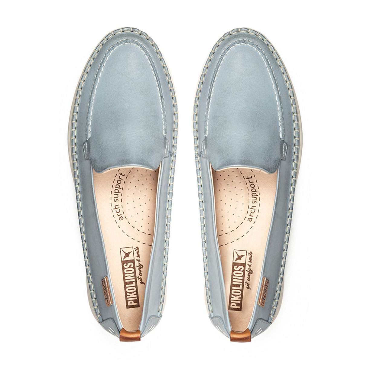 Pikolinos Gandia W2Y-3802 (Women) Denim Dress-Casual - Loafers - The Heel Shoe Fitters