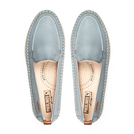 Pikolinos Gandia W2Y-3802 Loafer (Women) - Denim Leather Dress-Casual - Loafers - The Heel Shoe Fitters