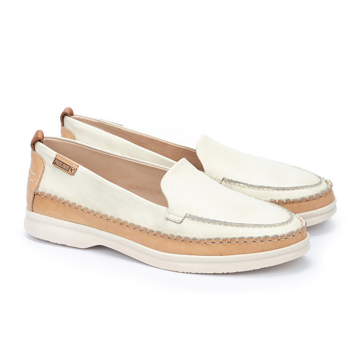 Pikolinos Gandia W2Y-3802C1 Loafer (Women) - Nata Dress-Casual - Loafers - The Heel Shoe Fitters