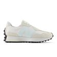New Balance 327 Running Shoe (Women) - White/Glint Blue Athletic - Casual - Lace Up - The Heel Shoe Fitters