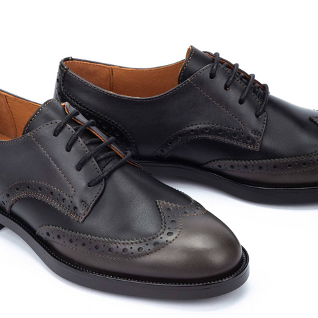 Pikolinos Puertollano W3C-4868C1 Oxford (Women) - Lead Dress-Casual - Oxfords - The Heel Shoe Fitters