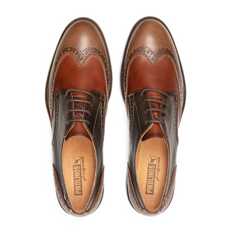 Pikolinos Puertollano W3C-4868C1 Oxford (Women) - Topo Dress-Casual - Oxford - The Heel Shoe Fitters