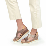 Pikolinos Aguadulce W3Z-1775CLC1 Wedge Sandal (Women) - Stone Leather
