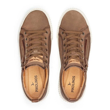 Pikolinos Riells W4Z-6784C1 Sneaker (Women) - Taupe Athletic - Casual - Lace Up - The Heel Shoe Fitters
