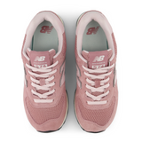 New Balance 574 Sneaker (Women) - Alpha Pink/White
