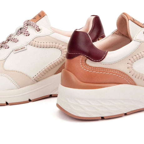 Pikolinos Cuenca W6A-6674C1 Sneaker (Women) - Off White Athletic - Casual - Lace Up - The Heel Shoe Fitters