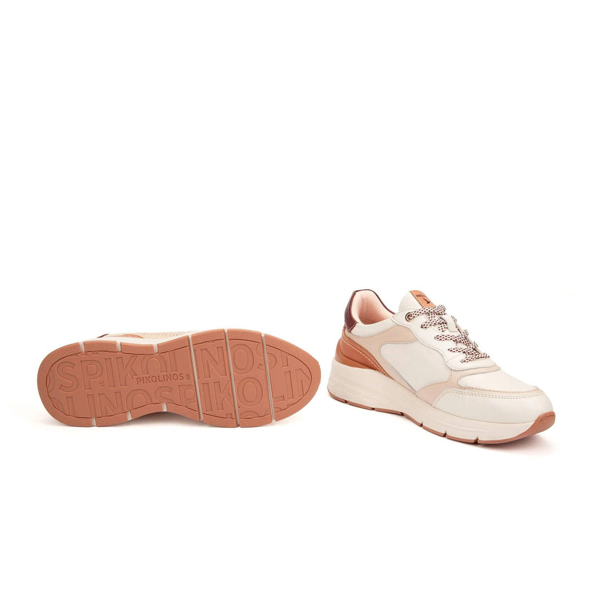 Pikolinos Cuenca W6A-6674C1 Sneaker (Women) - Off White Athletic - Casual - Lace Up - The Heel Shoe Fitters