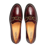 Pikolinos Aviles W6P-3742 Loafer (Women) - Garnet Leather Dress-Casual - Loafers - The Heel Shoe Fitters