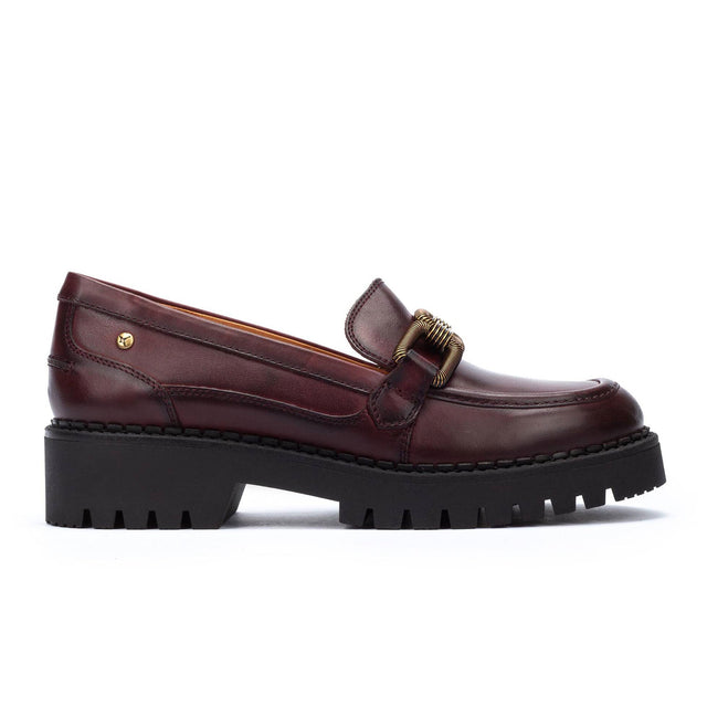 Pikolinos Aviles W6P-3742 Loafer (Women) - Garnet Leather Dress-Casual - Loafers - The Heel Shoe Fitters