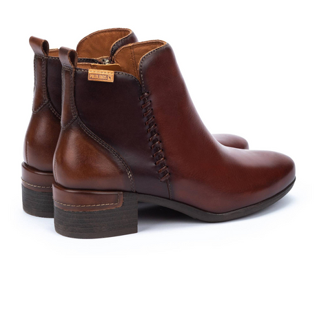 Pikolinos Malaga W6W-8950C1 Ankle Boot (Women) - Cognac Boots - Casual - Mid - The Heel Shoe Fitters