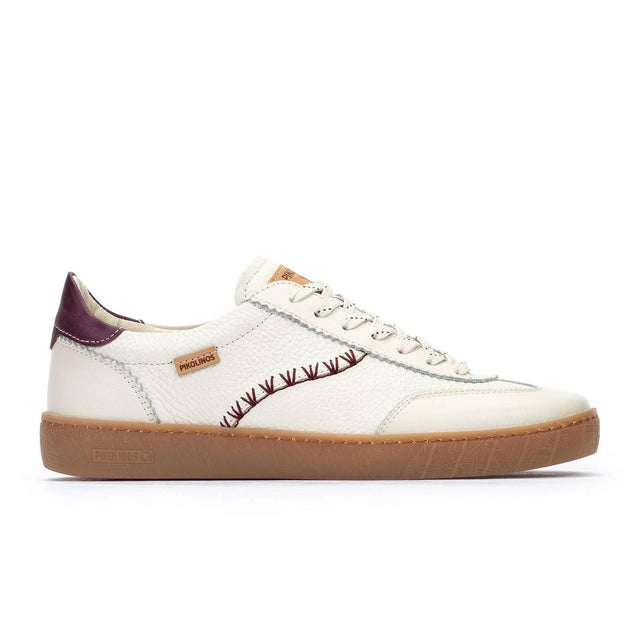 Pikolinos Lanzarote W7B-6508LIC1 Sneaker (Women) - Off White Athletic - Casual - Lace Up - The Heel Shoe Fitters