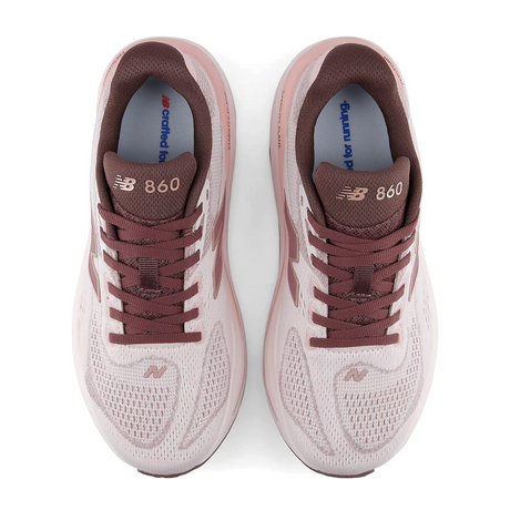 New Balance Fresh Foam X 860 v15 Running Shoe (Women) - Pink Salt/Pebble Athletic - Running - Stability - The Heel Shoe Fitters