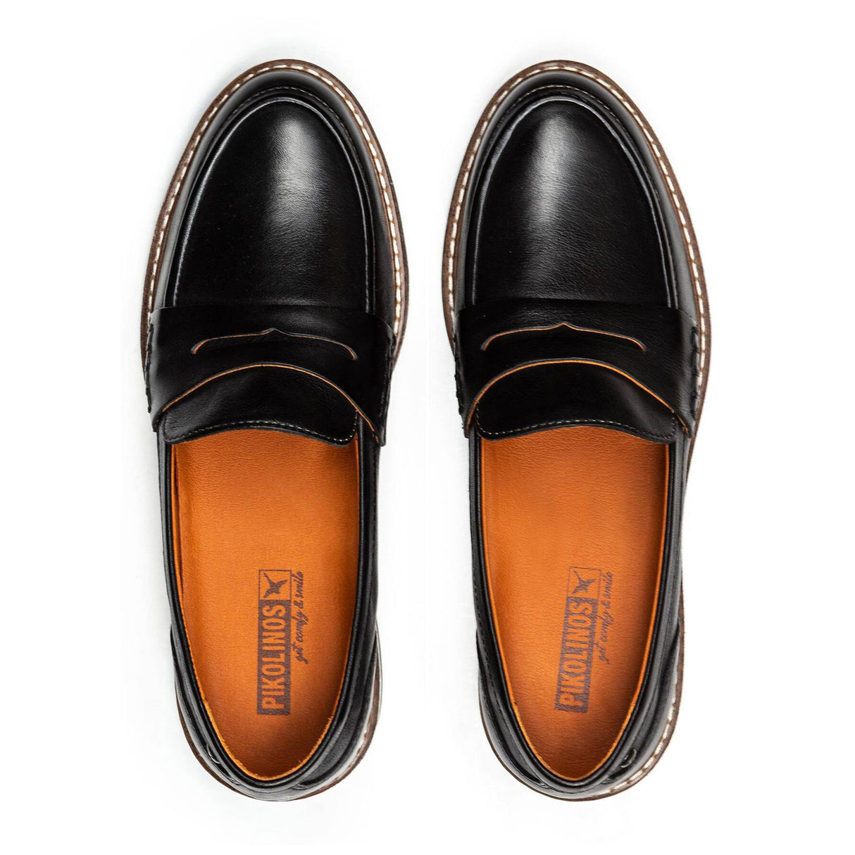 Pikolinos Aldaya W8J-3541 Loafer (Women) - Black Dress-Casual - Loafers - The Heel Shoe Fitters