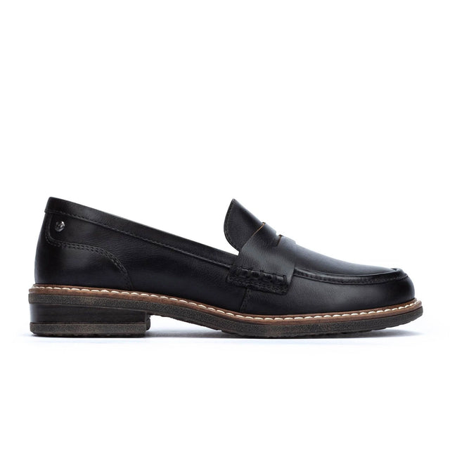 Pikolinos Aldaya W8J-3541 Loafer (Women) - Black Dress-Casual - Loafers - The Heel Shoe Fitters