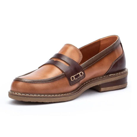 Pikolinos Aldaya W8J-3541C2 Slip On Loafer (Women) - Terracotta Leather Dress-Casual - Loafers - The Heel Shoe Fitters