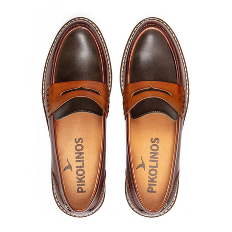 Pikolinos Aldaya W8J-3541C8 Loafer (Women) - Cognac Dress-Casual - Loafer - The Heel Shoe Fitters