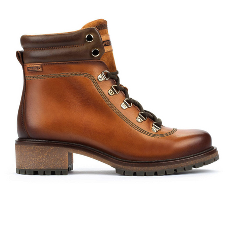 Pikolinos Aspe W9Z-8634C1 Ankle Boot (Women) - Brandy Leather Boots - Fashion - Mid Boot - The Heel Shoe Fitters