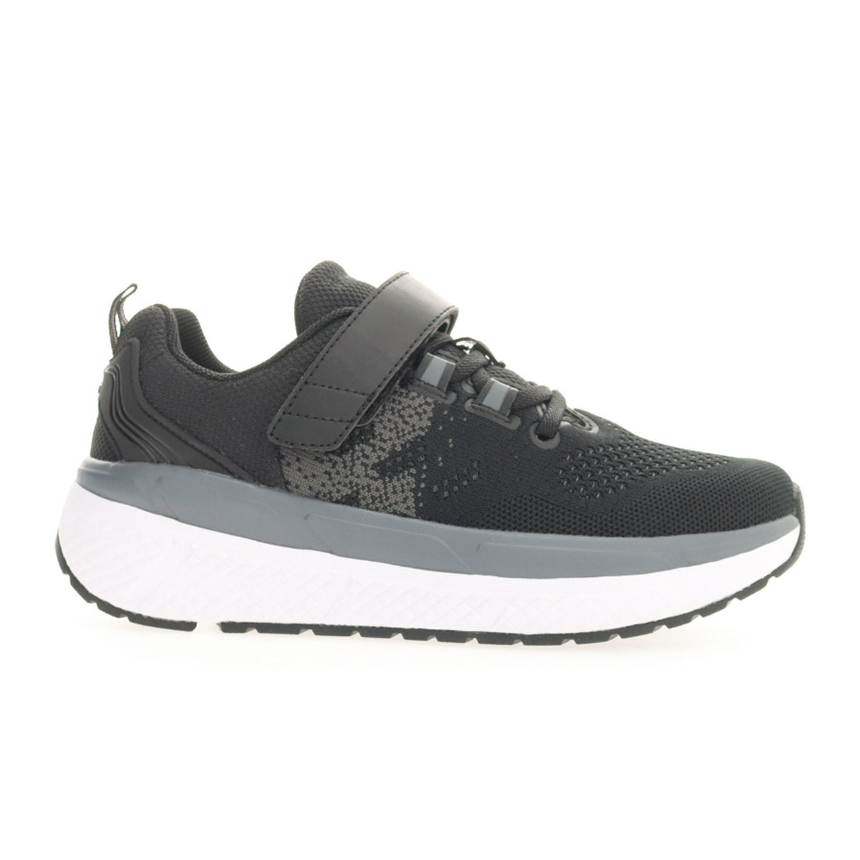 Propet Ultra FX Walking Shoe (Women) - Black/Grey Athletic - Walking - The Heel Shoe Fitters