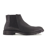 Naot Washington Chelsea Boot (Men) - Jet Black Leather Boots - Casual - Mid - The Heel Shoe Fitters