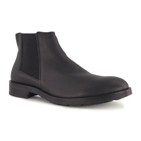 Naot Washington Chelsea Boot (Men) - Jet Black Leather Boots - Casual - Mid - The Heel Shoe Fitters