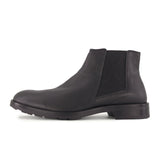 Naot Washington Chelsea Boot (Men) - Jet Black Leather Boots - Casual - Mid - The Heel Shoe Fitters