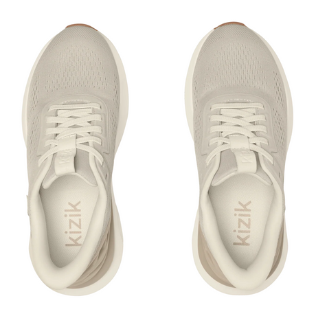 Kizik Athens 2 Sneaker (Women) - Oatmeal/Pristine Athletic - Casual - Lace Up - The Heel Shoe Fitters
