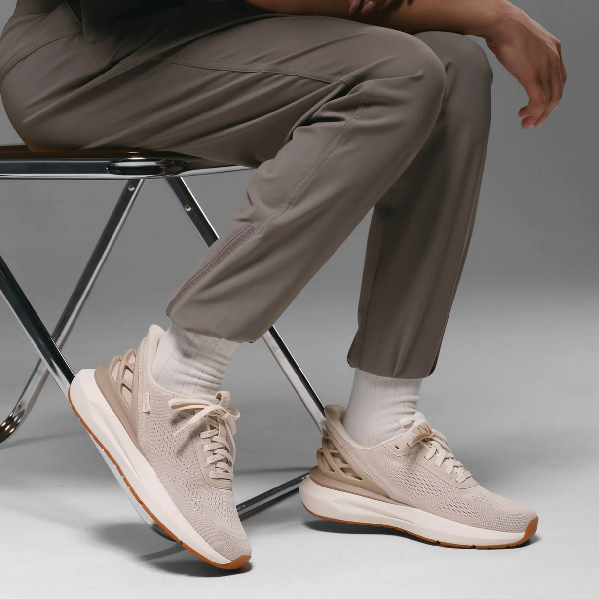 Kizik Athens 2 Sneaker (Women) - Oatmeal/Pristine Athletic - Casual - Lace Up - The Heel Shoe Fitters