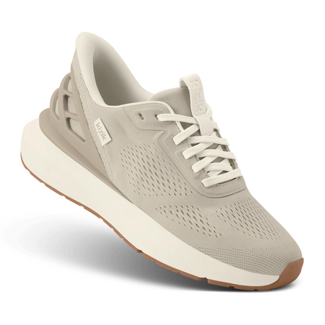Kizik Athens 2 Sneaker (Women) - Oatmeal/Pristine Athletic - Casual - Lace Up - The Heel Shoe Fitters